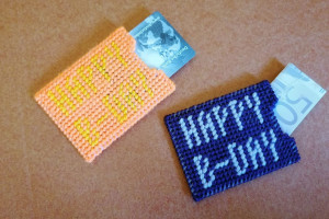 giftkaart of geld houder